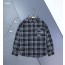 [Maison Margiela] 메종마르지엘라 로고 오버핏 체크 셔츠