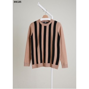 [FENDI] 팬디 스트라이프 울 자카드 니트 풀오버