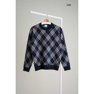 [BURBERRY] 버버리 클래식 사선체크 자가드 니트