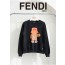 [FENDI] 팬디 남여공용 오렌지 버킷햇 베어 크루넥 맨투맨 티셔츠