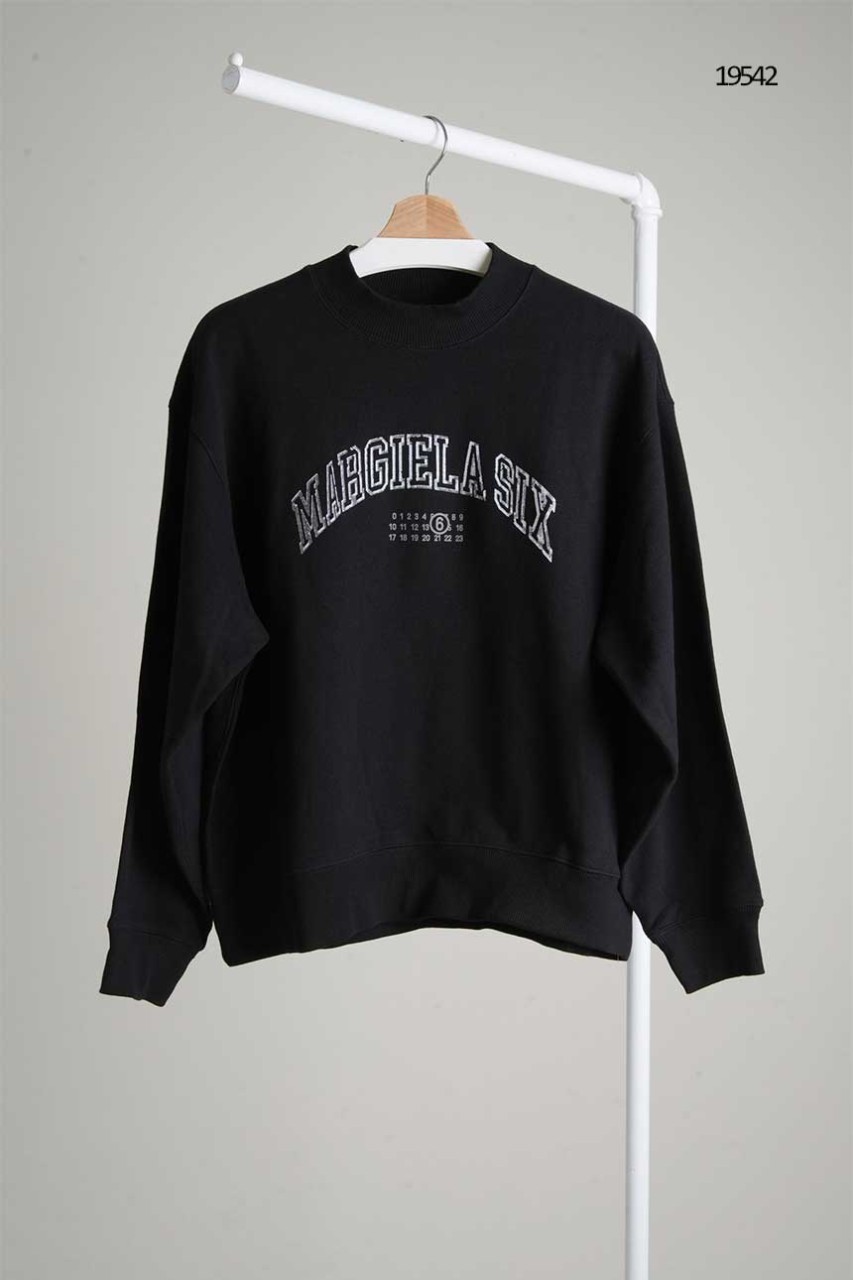 [Maison Margiela] 메종마르지엘라 여성 반크롭 오버핏 맨투맨