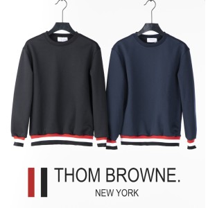 [THOM BROWNE] 톰브라운 수입 삼선탭 기모 맨투맨