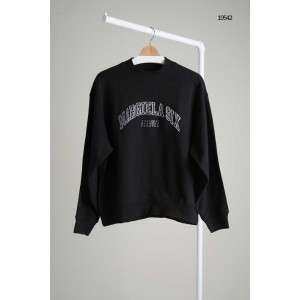 [Maison Margiela] 메종마르지엘라 여성 반크롭 오버핏 맨투맨