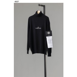 [STONE ISLAND] 스톤아일랜드 수입고급 워크숍 하프 터틀넥 니트