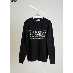 [Maison Margiela] 메종마르지엘라 MM6 넘버링 자카드 울 니트 풀오버