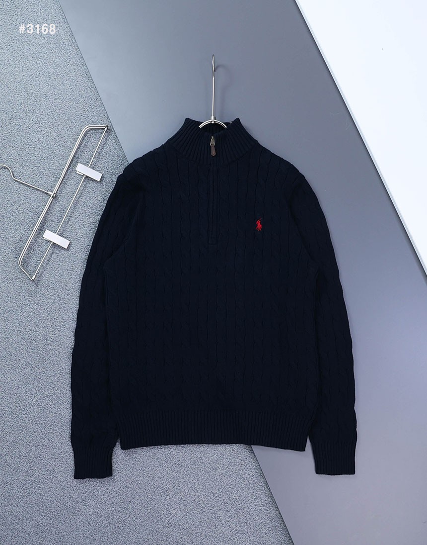 [POLO RALPH LAUREN] 폴로 랄프로렌 케이블 하프 집업 스웨터