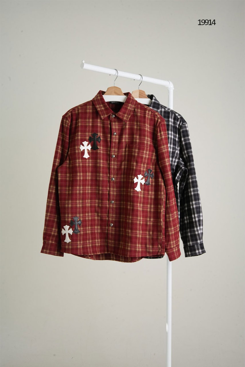 [Chrome Hearts] 크롬하츠 세메터리 체크 셔츠