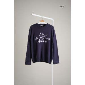 [DIOR] 크리스찬 디올 레터링 자수 니트 스웨터