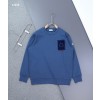 [MONCLER] 몽클레어 스웨이드 로고 융기모 라운드 맨투맨