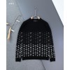 [LOUIS VUITTON] 루이비통 그라데이션 화이트 모노그램 라운드 니트