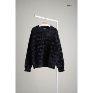[BALENCIAGA] 발렌시아가  피티드 스웨터 블랙