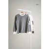 [THOM BROWNE] 톰브라운 시보리 배색 4바 니트 스웨터