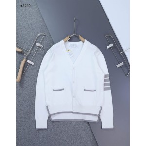 [THOM BROWNE] 톰브라운 밀라노 4바 스티치 브이넥 가디건