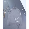 [THOM BROWNE] 톰브라운 인타르시아 4바 터틀넥 울 스웨터