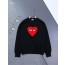 [COMME des GARCONS] 꼼데가르송 하트로고 베이직 라운드 맨투맨