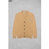 [MAISON KITSUNE] 메종키츠네 폭스 헤드 패치 클래식 브이넥 가디건