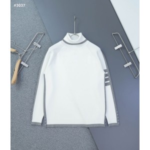 [THOM BROWNE] 톰브라운 밀라노 4바 클래식 울 터틀넥 스웨터