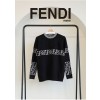 [FENDI] 팬디 수입 시그니처 레터링로고 울 라운드 니트 스웨터