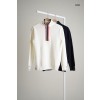 [THOM BROWNE] 톰브라운 반집업 지퍼 라인포인트 니트
