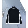 [THOM BROWNE] 톰브라운 밀라노 4바 클래식 울 터틀넥 스웨터
