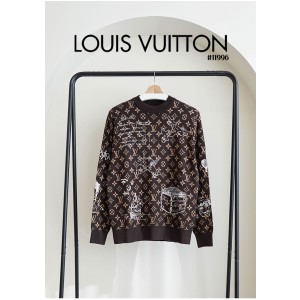 [LOUIS VUITTON] 루이비통 모노그램 엠브로이더드 크루넥 니트 스웨터