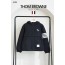 [THOM BROWNE] 톰브라운 도그 자수 4바 아노락 본딩기모 후드자켓
