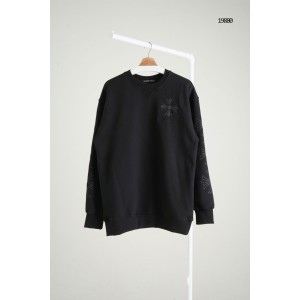 [Chrome Hearts] 크롬하츠 크로스 자수로고 크루넥 맨투맨