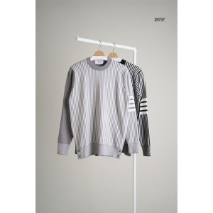 [THOM BROWNE] 톰브라운 스트라이프 4바 크루넥 니트