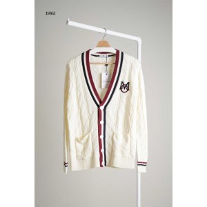 [MONCLER] 몽클레어 삼선라인 케이블 니트 가디건