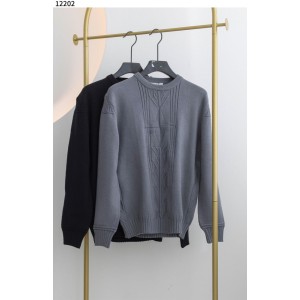 스톤아일랜드 [STONE ISLAND] 꽈배기 패턴 남성 라운드 스웨터 신상입고