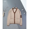 [THOM BROWNE] 톰브라운 밀라노 펀믹스 저지 라운드 니트
