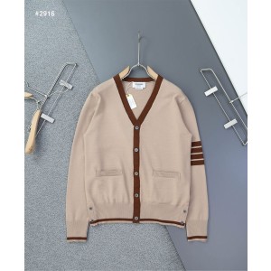 [THOM BROWNE] 톰브라운 밀라노 펀믹스 저지 라운드 니트