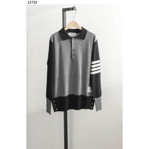 톰브라운 [Thom Browne] 4버튼 긴팔 니트 카라티 신상입고