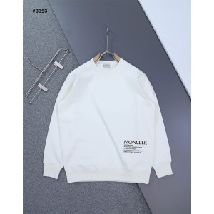 [MONCLER] 몽클레어 코튼 블렌드 라운드 기모 맨투맨