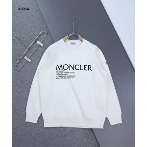 [MONCLER] 몽클레어 엠보로고 레터링 라운드 기모 맨투맨