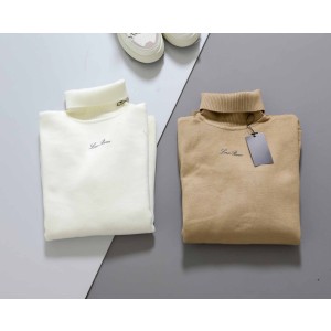 로로피아나 [ LORO ] 남여공용 로고 실버탭 목폴라 입고