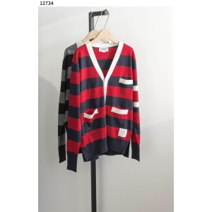 톰브라운 [Thom Browne] 와이드 스트라이프 브이 가디건 신상입고