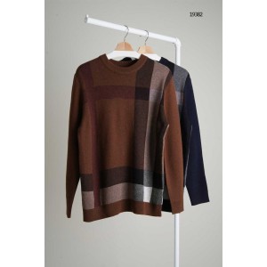 [BURBERRY] 버버리 클래식 빅체크 자가드 니트