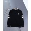 [MONCLER] 몽클레어 클래식 암로고 자수 라운드 니트