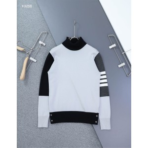 [THOM BROWNE] 톰브라운 펀믹스 4바 터틀넥 스웨터