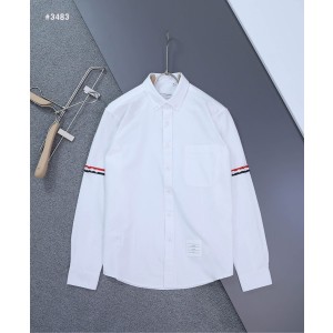 [THOM BROWNE] 톰브라운 포플린 암밴드 옥스포드 셔츠