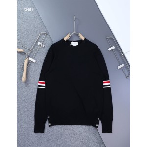 [THOM BROWNE] 톰브라운 밀라노 스티치 암 밴드 라운드 니트