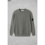 [STONE ISLAND] 스톤아일랜드 와펜 패치 베이직 리브 크루넥 니트 풀오버