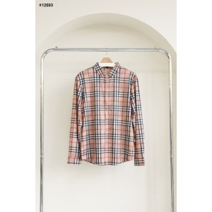 [BURBERRY] 버버리 남성 실크스판 클래식 체크 나일론 셔츠