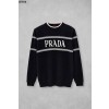 [PRADA] 프라다 해치 자카드 로고 울 블렌드 니트 풀오버
