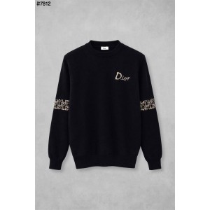 [DIOR] 크리스찬 디올 옴므 오블리크 자카드 밴드 울 블렌드 니트 풀오버