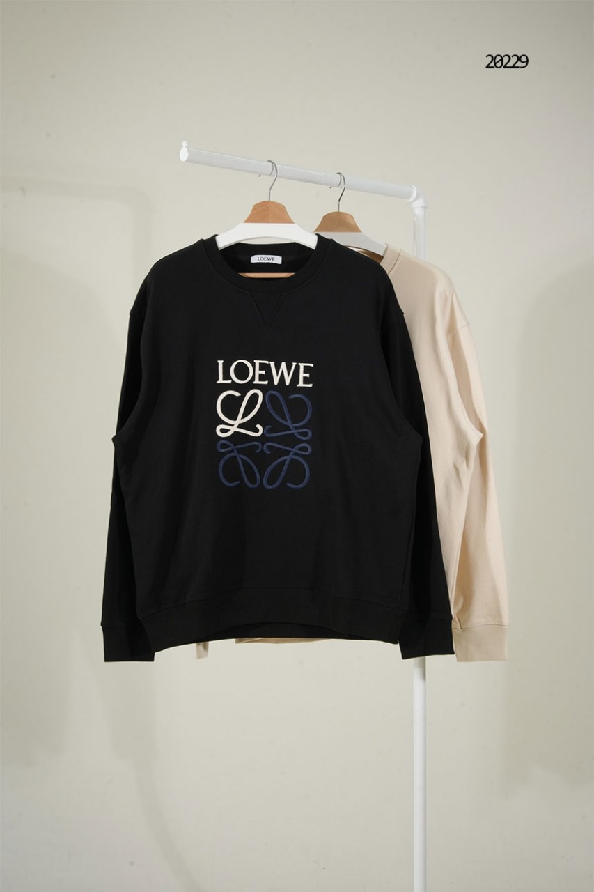 [LOEWE] 로에베 아나그램 자수로고 맨투맨