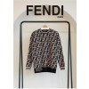 [FENDI] 팬디 수입 FF 자카드 라운드 니트 스웨터
