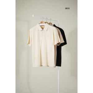 [BURBERRY] 버버리 코튼 EKD 자수로고 폴로 셔츠