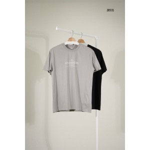 [BRUNELLO CUCINELLI] 브루넬로 쿠치넬리 레터링 로고 실켓 티셔츠